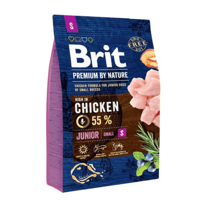 BRIT PREMIUM JUNIOR SMALL POLLO 3KG