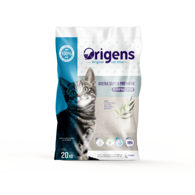 ARENA PARA GATOS ORIGENS CON AROMA 20KG