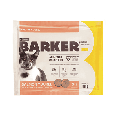 BARKER CAT SALMON Y JUREL 500GR