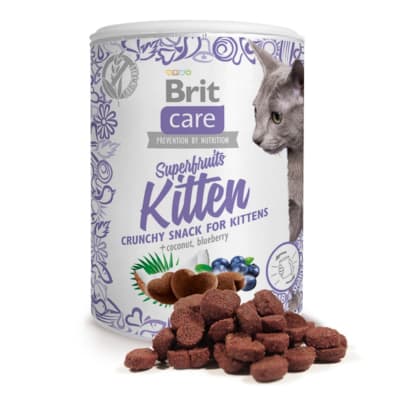 BRIT CARE CAT SNACK SUPERFRUITS KITTEN 100 G