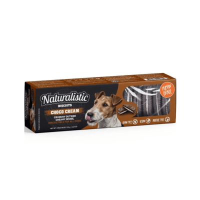 NATURALISTIC BISCUITS CHOCO CREAM 120GR