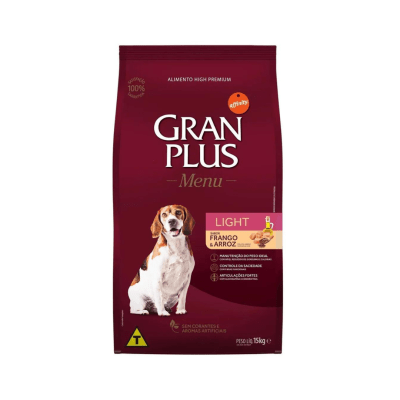 GRAN PLUS MENU LIGHT POLLO  15KG