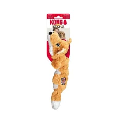 JUGUETE KONG Scrunch Knots Fox
