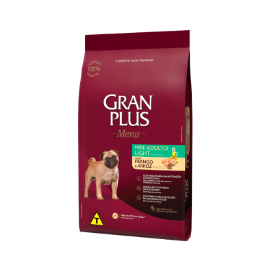 GRAN PLUS PERRO MINI LIGHT POLLO Y ARROZ 10KG