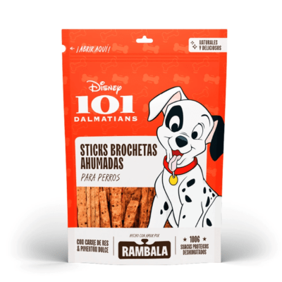 Rambala Sticks Brochetas Ahumadas para Perros
