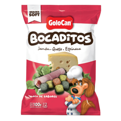 GOLOCAN  JAMON  QUESO  100GR