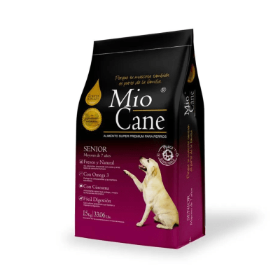 MIO CANE SUPER PREMIUM ADULTO SENIOR 15KG
