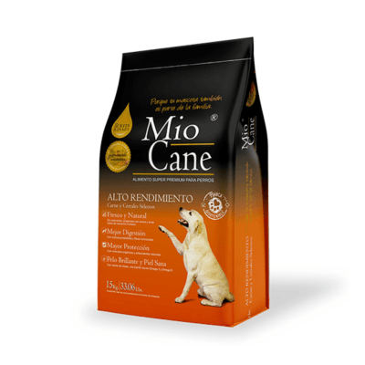 MIO CANE SUPER PREMIUM  ALTO RENDIMIENTO 15KG