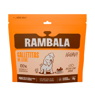 Rambala Galletas de Leche para Perros 90 g