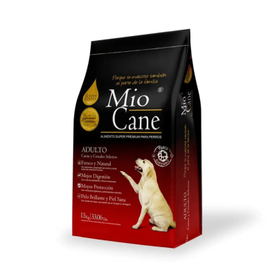 MIO CANE SUPER PREMIUM  ADULTO X 15KG.