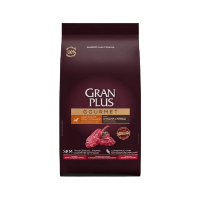 GRAN PLUS CACHORRO CORDERO MEDIANO 15KG.