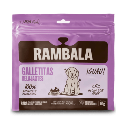 Rambala Galletas Relajantes para Perros 90 g