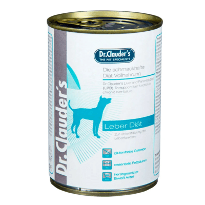 DR CLAUDER HEPATIC DOG LEBER DIAT 400GR