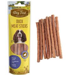 DOG FEST DUCK MEAT STICKS 45GR