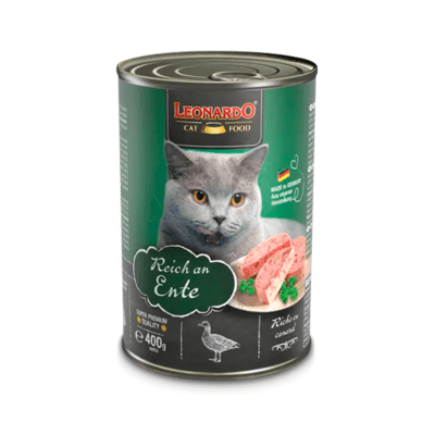 LEONARDO Lata Cat Pato 400 g
