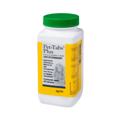 ZOETIS PET TABS PLUS 60 TABLETAS
