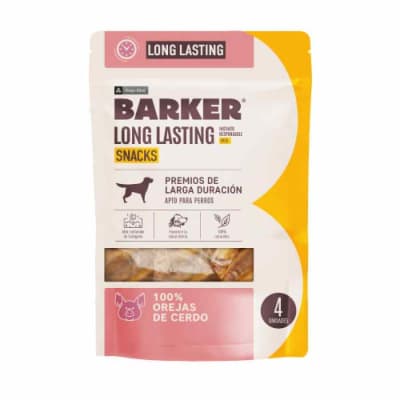 BARKER OREJAS DE CERDO SNACKS 4 UNIDADES
