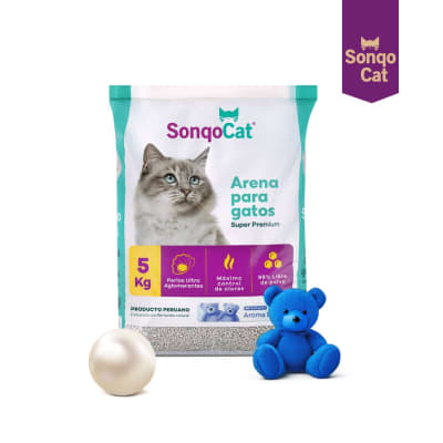 SONQOCAT ARENA PARA GATOS PERLADA BEBE 25KG
