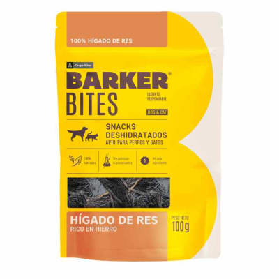 BARKER HIGADO DE RES  100GR