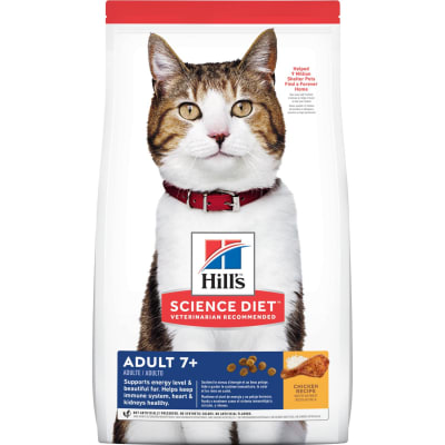 HILLS CAT ADULT 7+ CHICKEN 3.17 KG