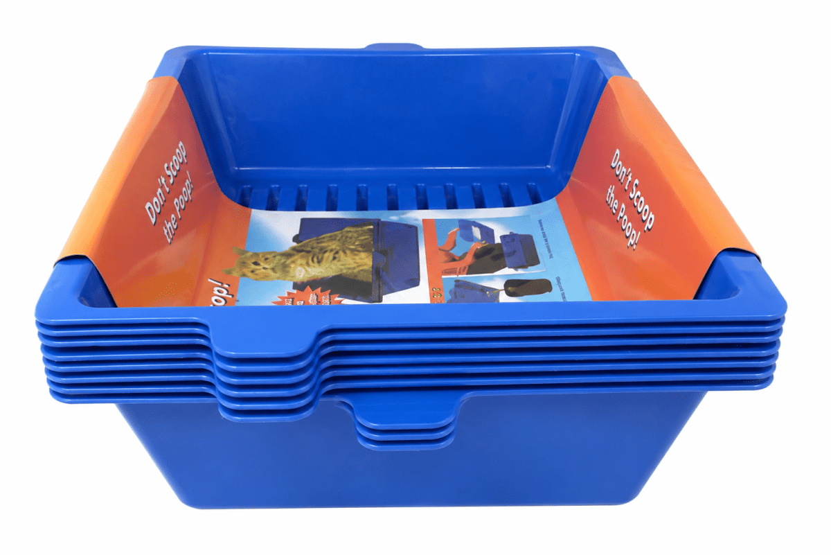 Arenero Sanitario para Gatos con Bandeja Extraíble y Rejilla – Scoop Free1