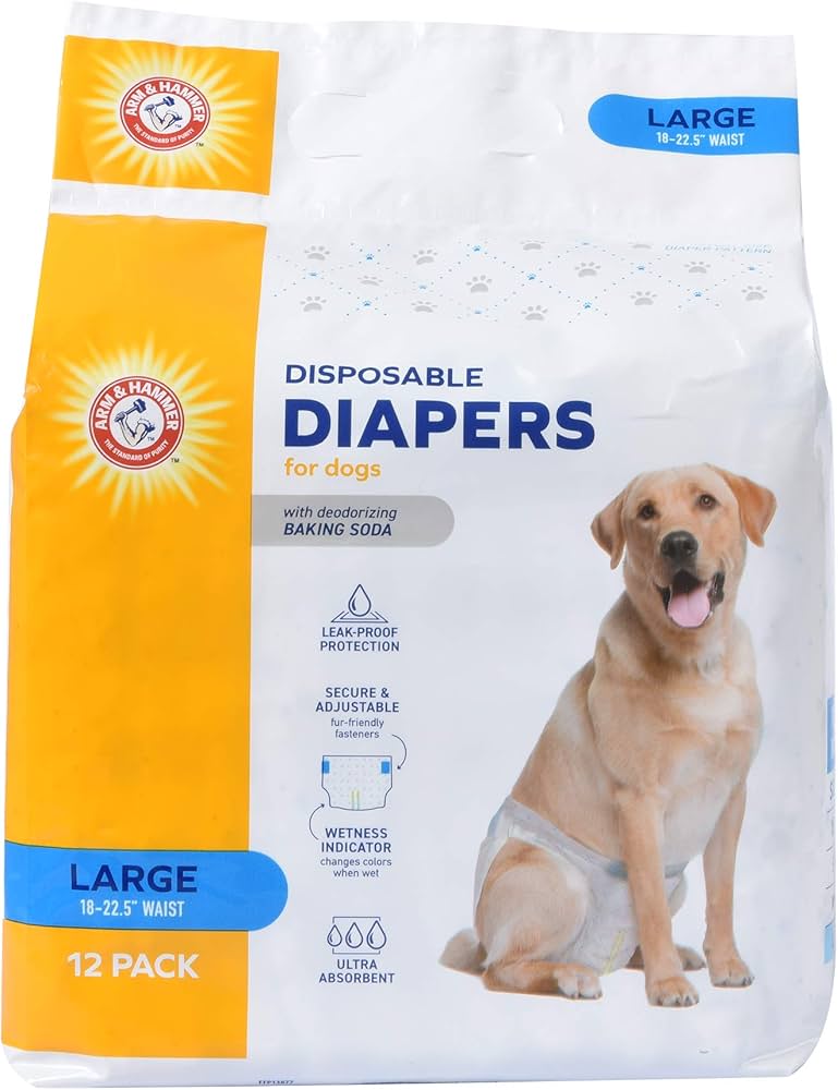 ARM & HAMMER PAÑALES DESECHABLES LARGE DOG X 12 UND1