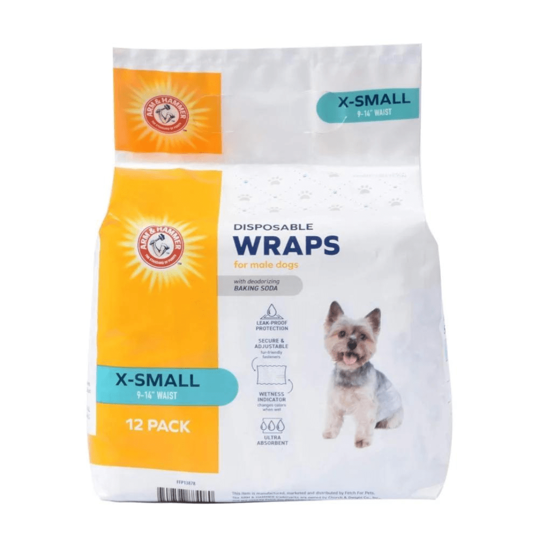 ARM & HAMMER PAÑALES DEECHABLES X-SMALL DOG X 12 UND1