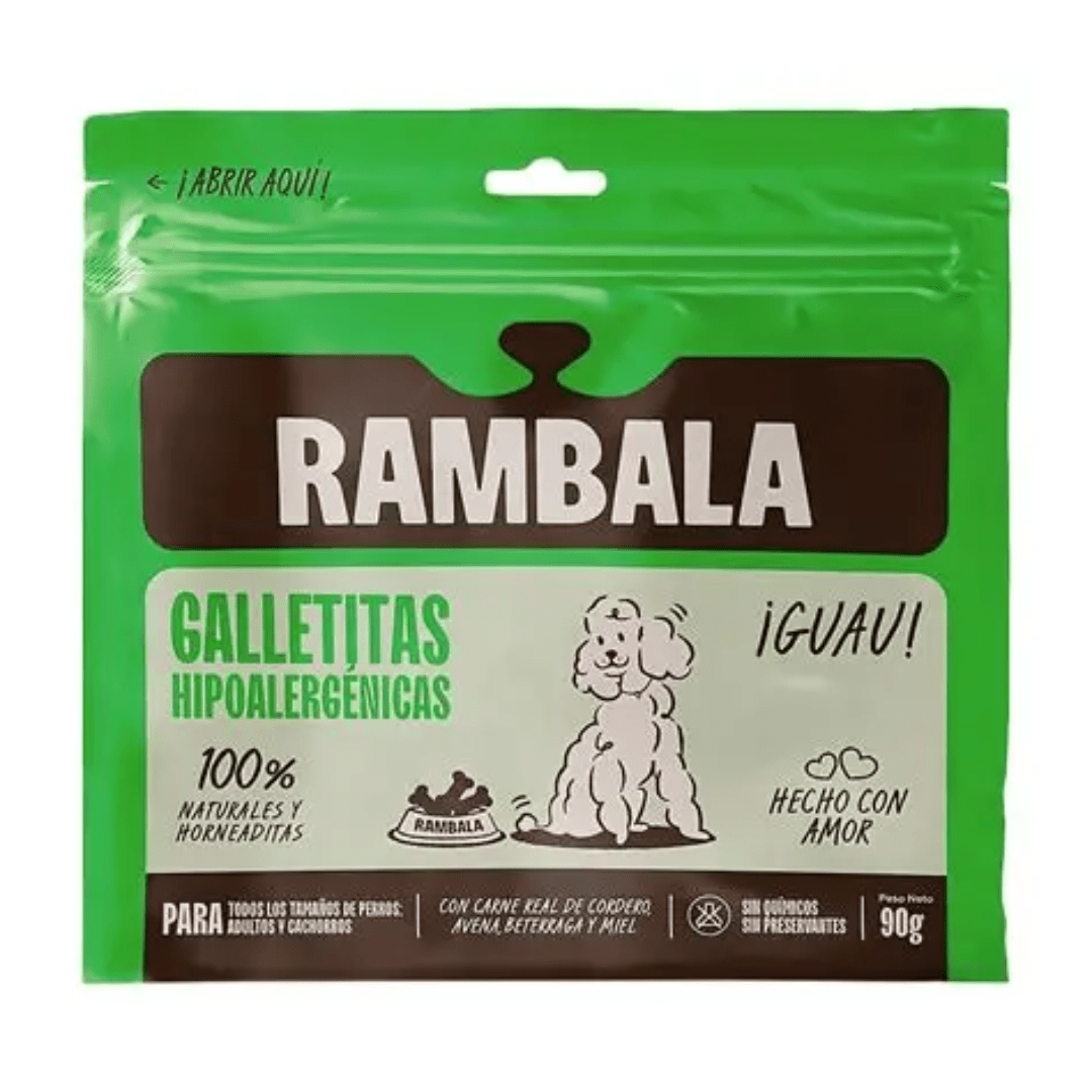 Rambala Galletas Hipoalergénicas para Perros 90 g1