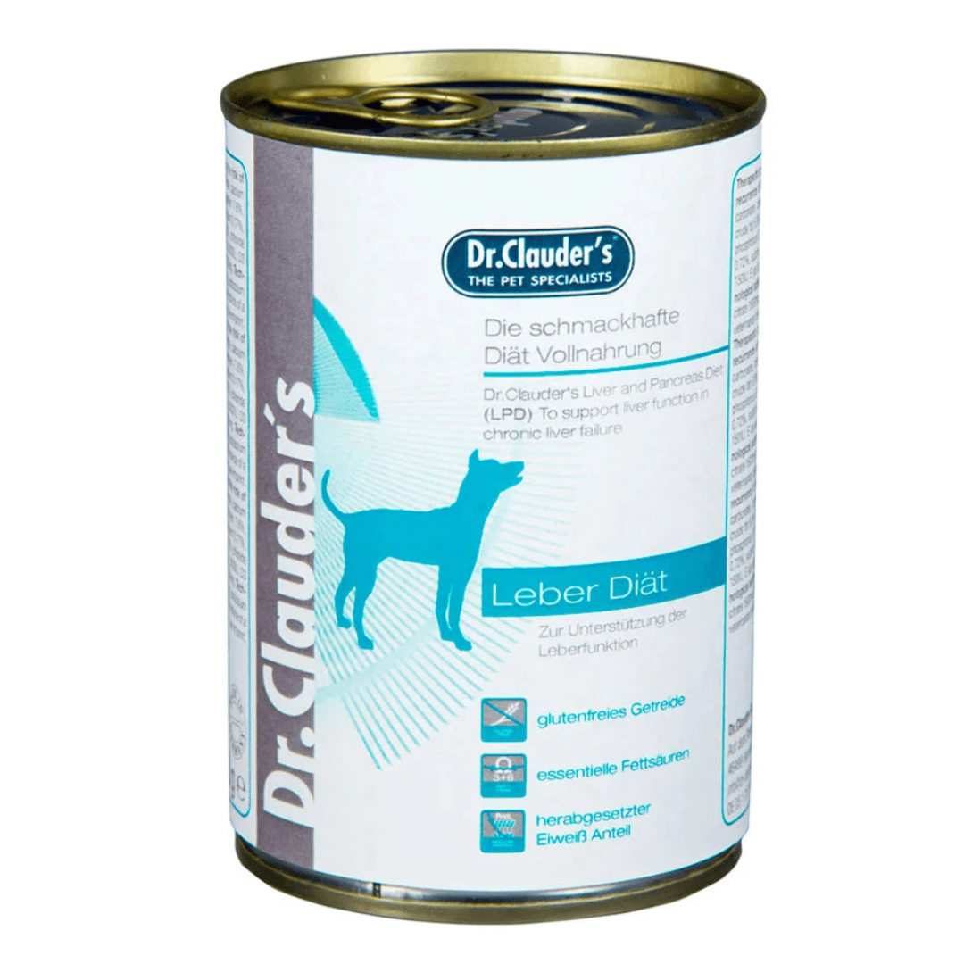 DR CLAUDER HEPATIC DOG LEBER DIAT 400GR1