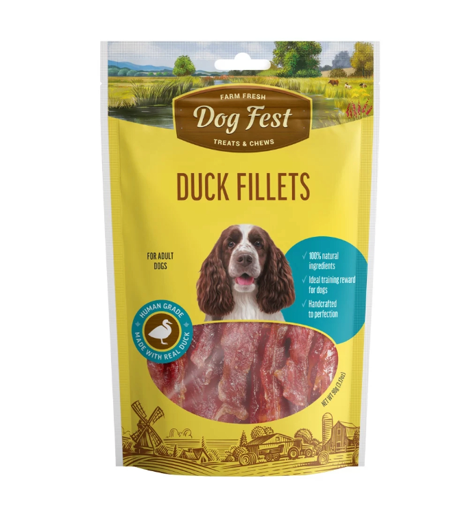 DOG FEST DUCK FILLET 90GR1