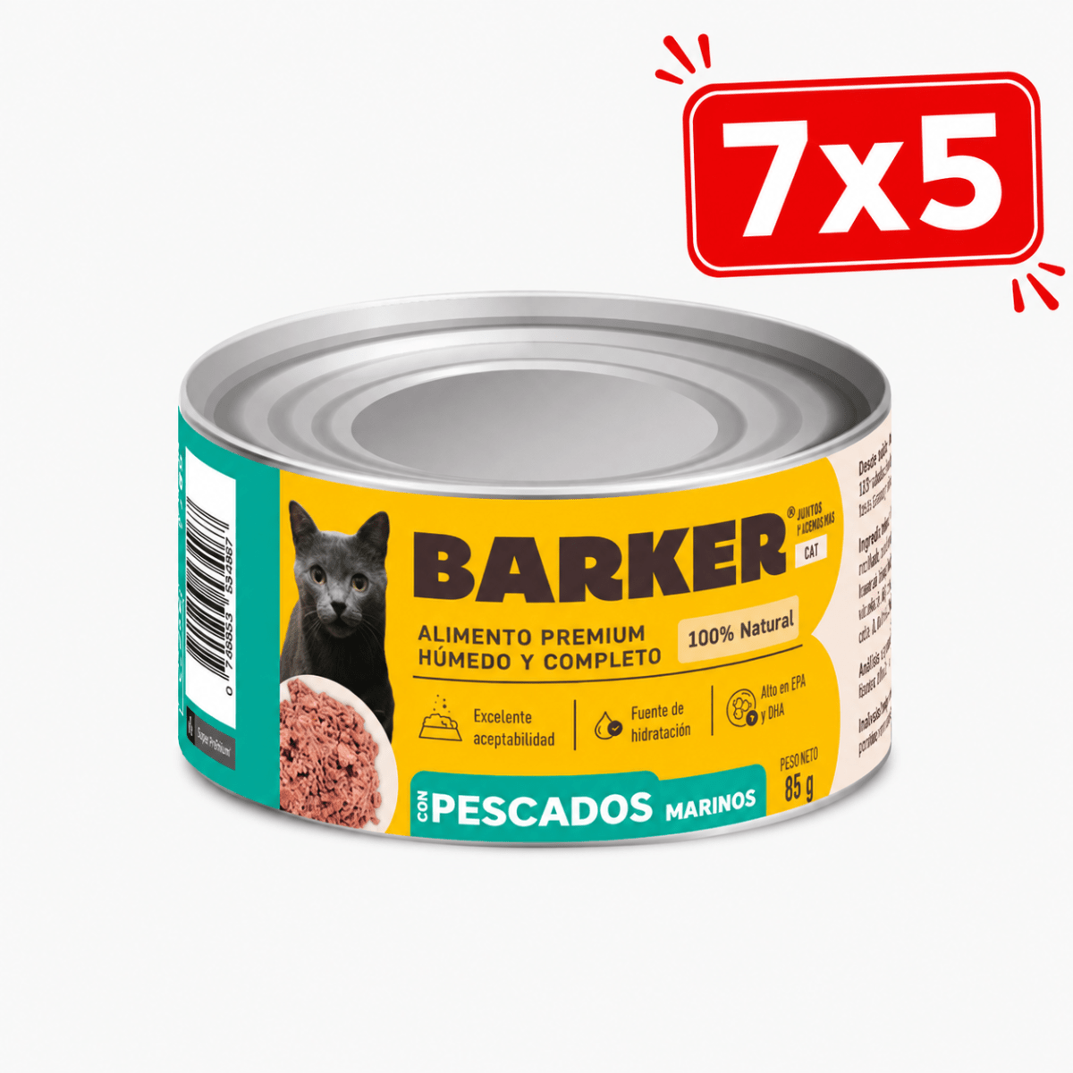 BARKER CAT PESCADOS MARINOS 85GR1
