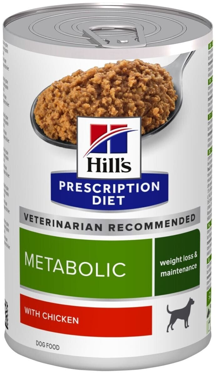 HILLS METABOLIC CHICKEN DOG 370GR1