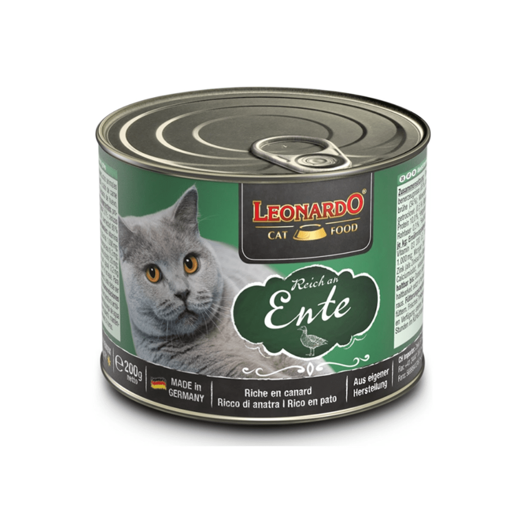 LEONARDO Lata Cat Pato 200 g1