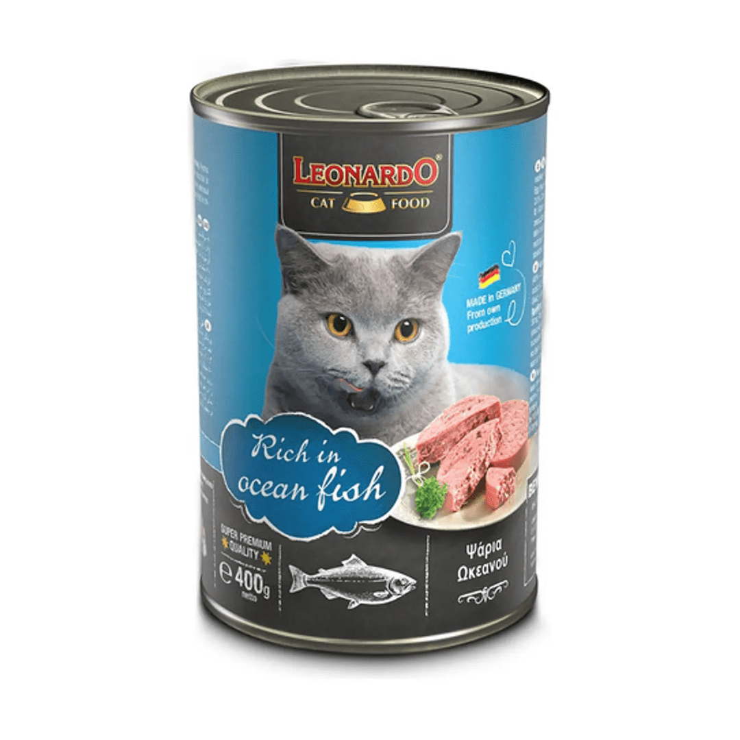 LEONARDO Lata Cat Pescado 400 g1