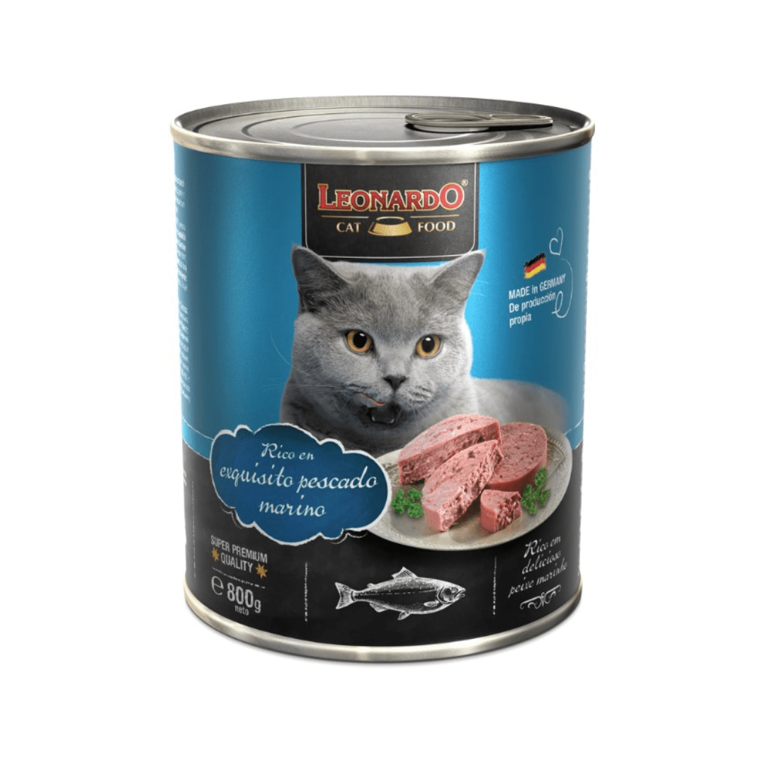 LEONARDO Lata Cat Pescado 800 g1