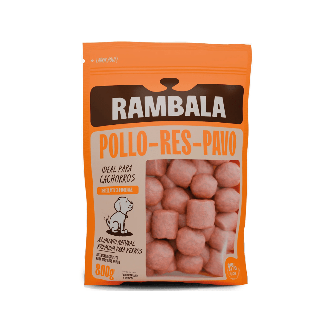RAMBALA CLASICA POLLO , RES, PAVO 800GR1