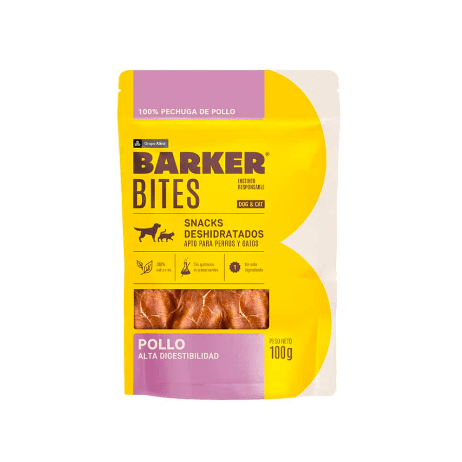 BARKER BITES  DE POLLO 100GR1