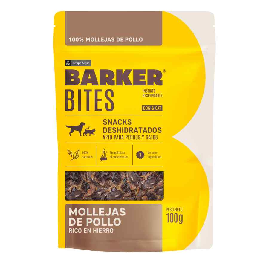 BARKER BITES DE MOLLEJAS 100GR1