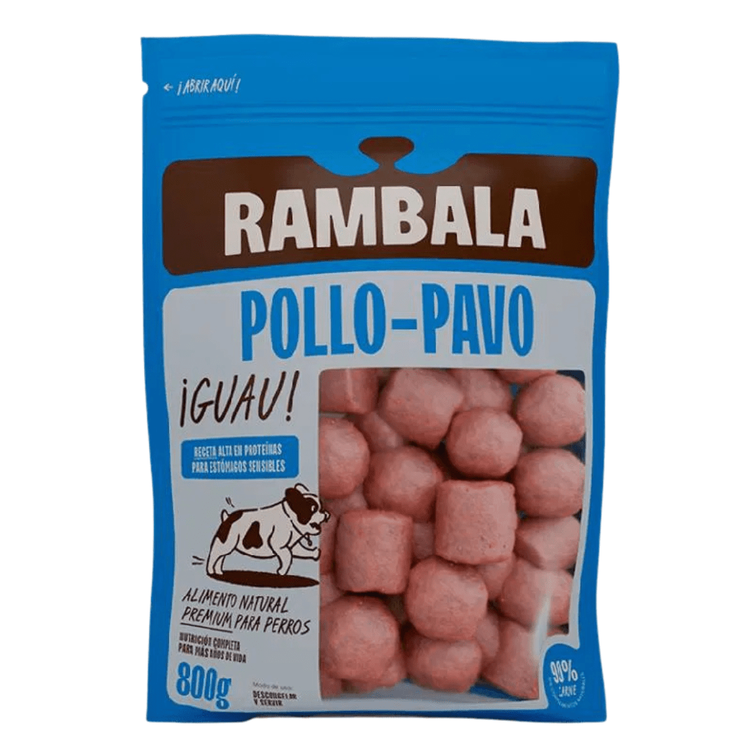 RAMBALA BAR POLLO PAVO 800GR1