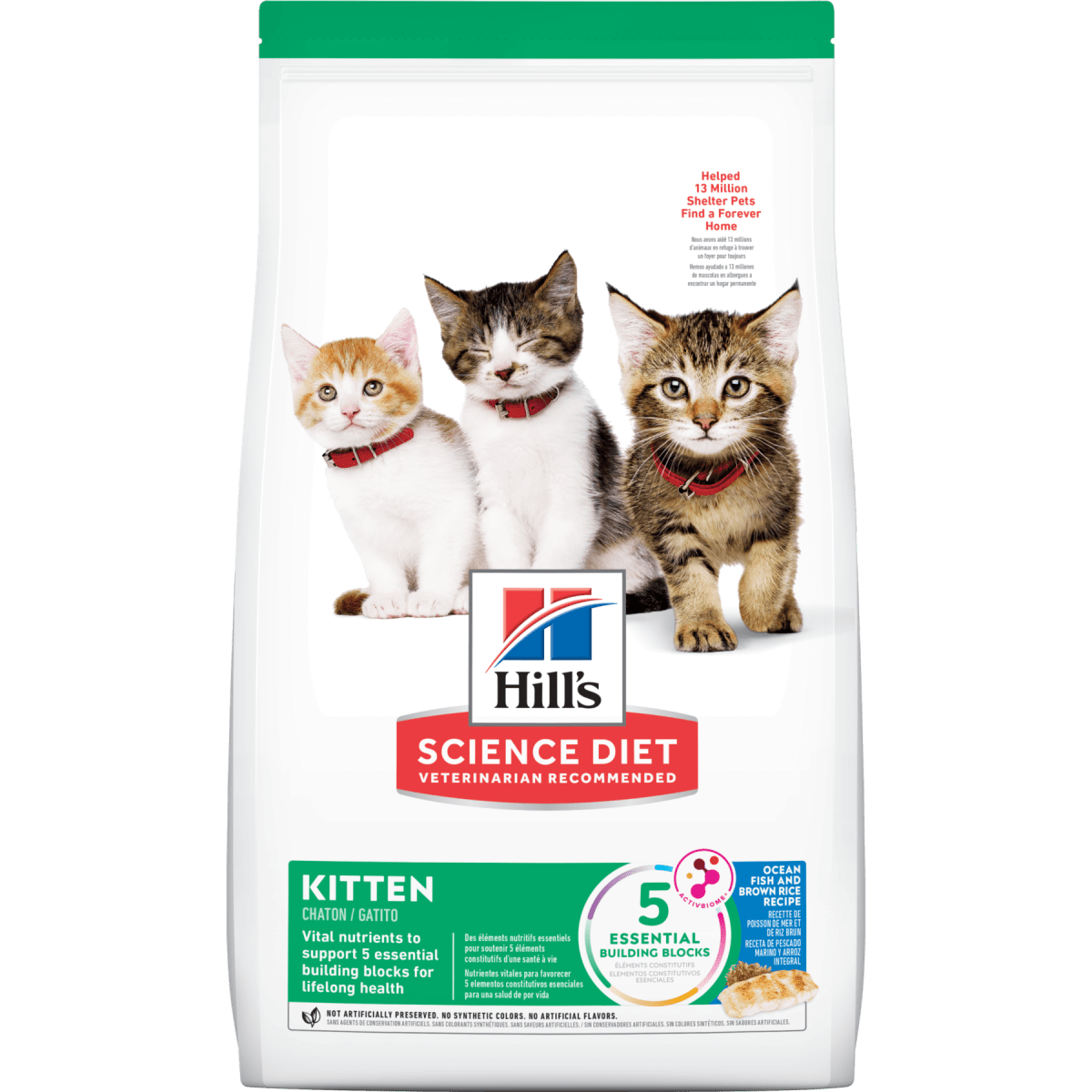 Hills Sd Kitten Ocean Fish 1.58kg1