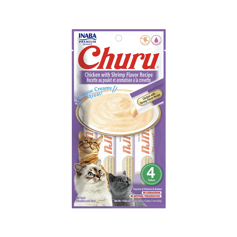 CHURU  CHIKEN WITH  SHRIMP 56GR1