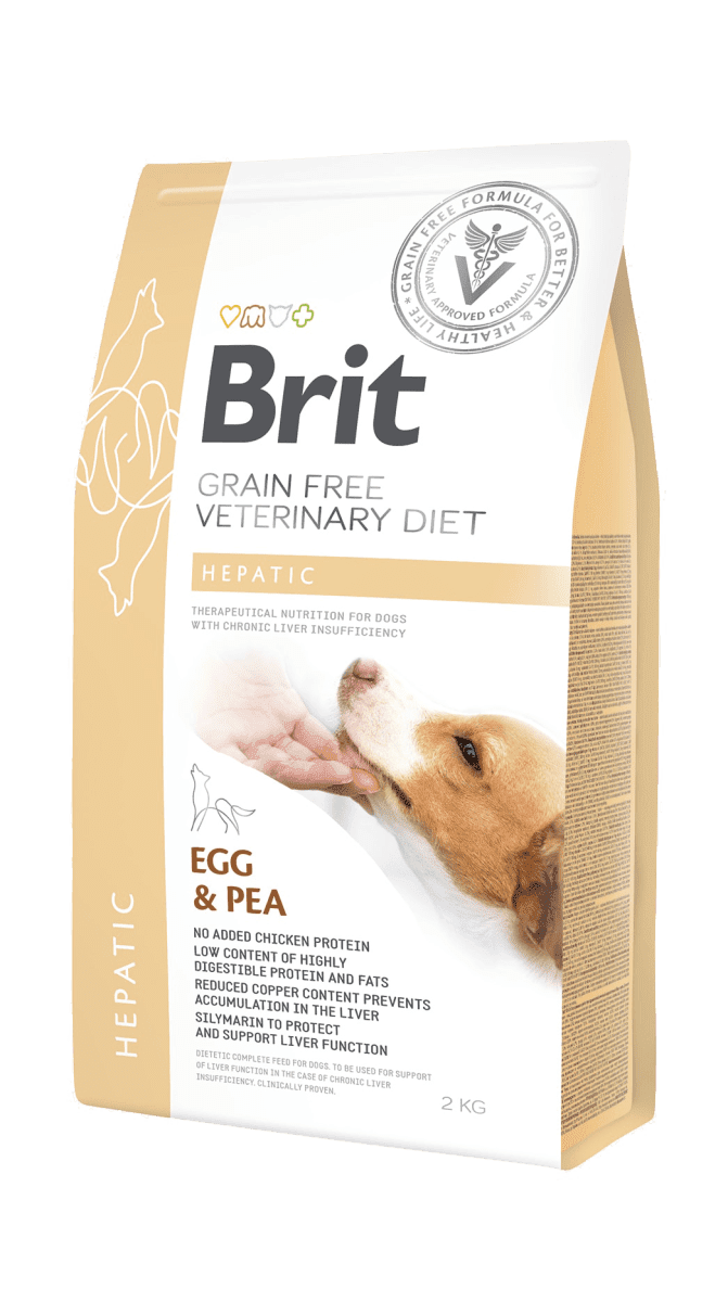 BRIT GRAIN FREE VETERINARY DIET HEPATIC 2KG1