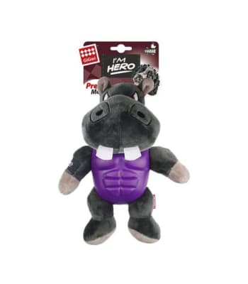 Juguete Perro Gigwi Im Hero Hipopotamo C/Sonido
