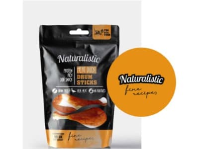 Snacks Perros Naturalistic Meat Duck Drum Sticks