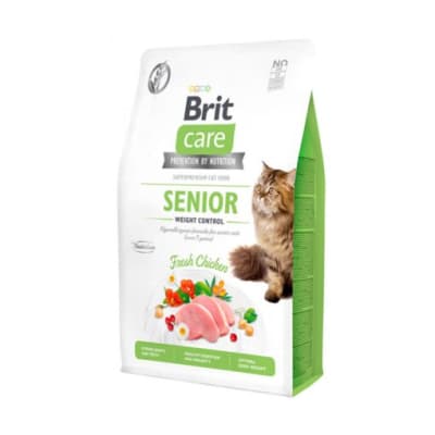 Alimento Gato Brit Care Grain Free Senior Weight Control ( 2kg / 7kg)