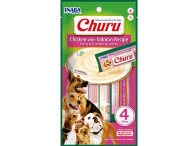 Snack Perro Churu Pollo con Salmon