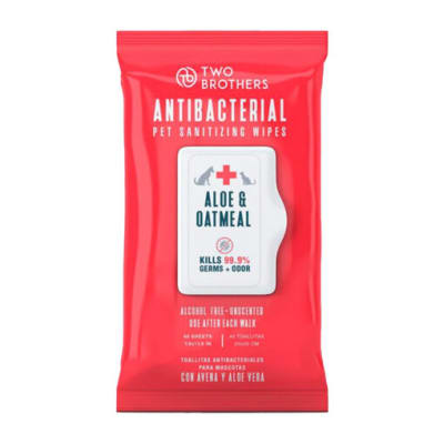Toallas Humedas Two Brothers Antibacterial Wipes