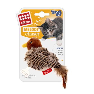 Juguete Gato Gigwi Melody Chaser Pajaro