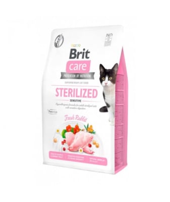 Alimento Gato Brit Care Grain Free Sterilized Sensitive (2kg / 7kg)