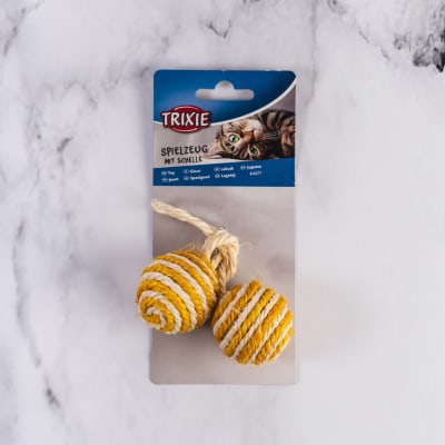 Trixie Juguete Gato Sisal 2 Pelotas1